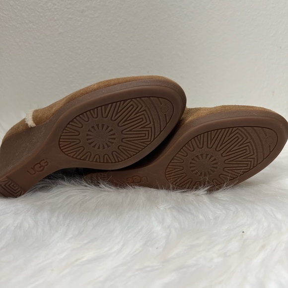 UGG ALEXANDRA SUEDE WEDGE ANKLE BOOTS - Picture 3 of 6